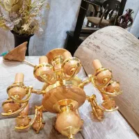 دو عدد لوستر 12 شاخه مجلسی و زیبا|لوستر و چراغ آویز|اصفهان, مهدی آباد|دیوار