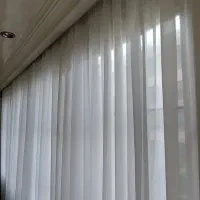 ۲عدد پرده پذیرایی حریر شاین ترکیه