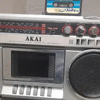 رادیو ضبط قدیمی کارکرده|سیستم صوتی خانگی|گرمدره, |دیوار