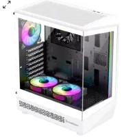 کیس گیم مکس ویستا سفید GAMEMAX VISTA