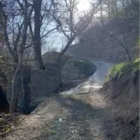 زمین هزارمتر سندی لب رودخانه خوده برغان کاسبی فوری