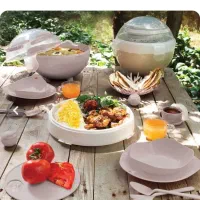 سرویس ظروف مسافرتی 46 پارچه مانیا|ظروف سرو و پذیرایی|ری, عباسآباد|دیوار