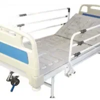 تخت بیمارستانی با دشک  با قابلیت تاشدن