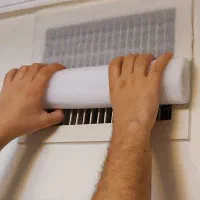 فوم عایق مسدود کننده دریچه کولر کف کابینت زیرفرش|مصالح و تجهیزات ساختمان|محمدیه-قزوین, |دیوار