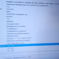 لبتاپ Asus K43SA|رایانه همراه|تهران, نیلوفر|دیوار