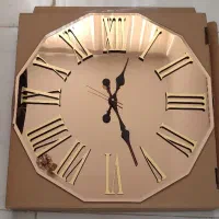 ساعت دیواری آینه ای
