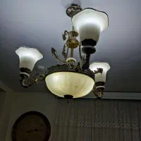 لوستر سه شاخه محکم تمیز