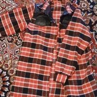 کت شطرنجی با کمر بند