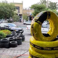 فروش ویژه لاستیک نو //  تخفیف محدود* ملکوتی