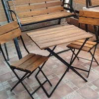 تولیدی میز صندلی تاشو۲و۴نفره بسیار مستحکم مدل02|کافی‌شاپ و رستوران|اصفهان, فیزادان|دیوار