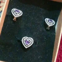 نیم ست نقره