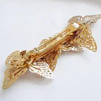 گیره مو پروانه طلایی، زیبایی پرواز پروانه بر موها|بدلیجات|اصفهان, نقش جهان|دیوار