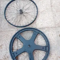 جفت رینگ دوچرخه با قالپاق وجیرجیرک