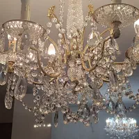 لوستر کریستال|لوستر و چراغ آویز|تهران, مینی‌سیتی (شهرک نفت)|دیوار