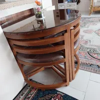 میز ناهار خوری ۴ نفره فانتزی|میز و صندلی غذاخوری|تربت‌حیدریه, شهرک ولیعصر|دیوار
