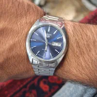سیکو 5  اتوماتیک آبی متالیک