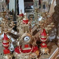 آینه وشمعدان وساعت دکوری