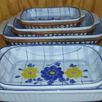 ظروف گل پنبه ای|ظروف سرو و پذیرایی|تالش, هشتپر|دیوار