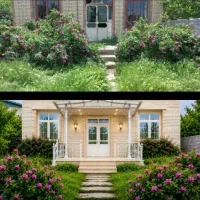 خانه ویلایی ۵۰۰متری  دارای اب برق  گاز