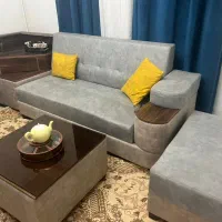 مبل ۹ نفره ومیز ناهار خوری