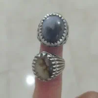 فروش دو عدد انگشتر نقره شجر