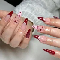 کاشت ناخن هزینه مواد (۲۰۰)تومن|خدمات آرایشگری و زیبایی|گرگان, |دیوار