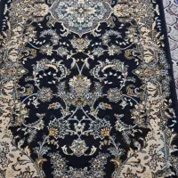 فرش کناره آرا مشهد ۱ در ۴ تمیز ۷۰۰ شانه سورمه ای