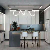 طراحی تری دی مکس 3d 3 dmax نما باغ دکوراسیون