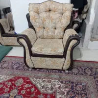 مبل راحتی هفت نفر برای باغ ویلا|مبلمان خانگی و میز عسلی|اصفهان, شهرک ولیعصر|دیوار