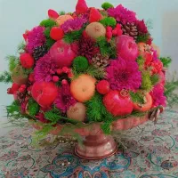 حکاکی میوه ، سبد ،‌ تزیینات یلدایی ، هندوانه|خوردنی و آشامیدنی|اصفهان, ملک‌شهر|دیوار