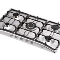 گاز صفحه‌ای ۵ شعله استیل اخوان مدل gi13np