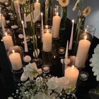 شمع عمده و تک۲۰و ۳۰سانت ،استوانه،وارمر ،خاک ژله ای