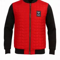 کاپشن مردانه مدل Bako (قرمز) کد 6452