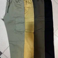 شلوار کتان اعلا کارگو