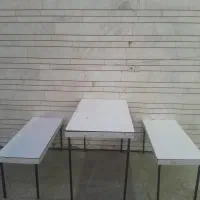نیمکت میز وصندلی ام دی اف