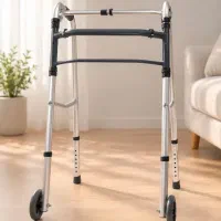 واکر چرخدار تاشو آلومینیوم ( استفاده نشده )