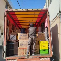 حمل بار نمونه مازندران در شهر ایزدشهر