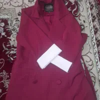 مانتو قرمز نو  بفروش میرسد