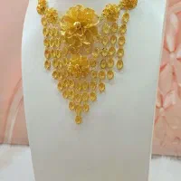 گردنبند نقره فیوژن ابکاری طلا|جواهرات|اهواز, زندوکیلی|دیوار