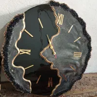 ساعت رزینی|ساعت دیواری و تزئینی|شیراز, گلشن|دیوار