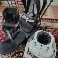 کالاسکه.کریر.صندلی ماشین.گهواره درحد نو