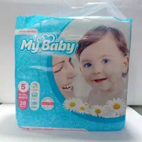 پوشک بچه مای بیبی سایز ۵ پنج نو استفاده نشده
