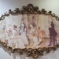 تابلو سایز بزرگ طرح فرانسوی