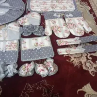 دوخت انواع سرویس آشپزخانه وانواع تشک متکا|سفره، حوله، دستمال آشپزخانه|نیشابور, گنبد سبز|دیوار