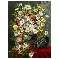 تابلو فرش گل بوی بهار