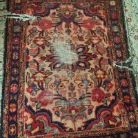 دو عدد قالیچه دستباف قدیمی