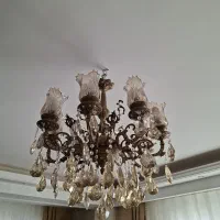 لوستر برنج  اصل خیلی سنگین. ۸ شاخه