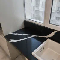 نصب سنگ کورین کوارتز Spl بدون گرد و خاک در منزل