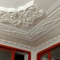 فروش گل های پیش ساخته گچی و آینه وقاب|گل مصنوعی|سراوان, |دیوار