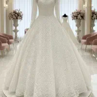 لباس مجلسی سفید